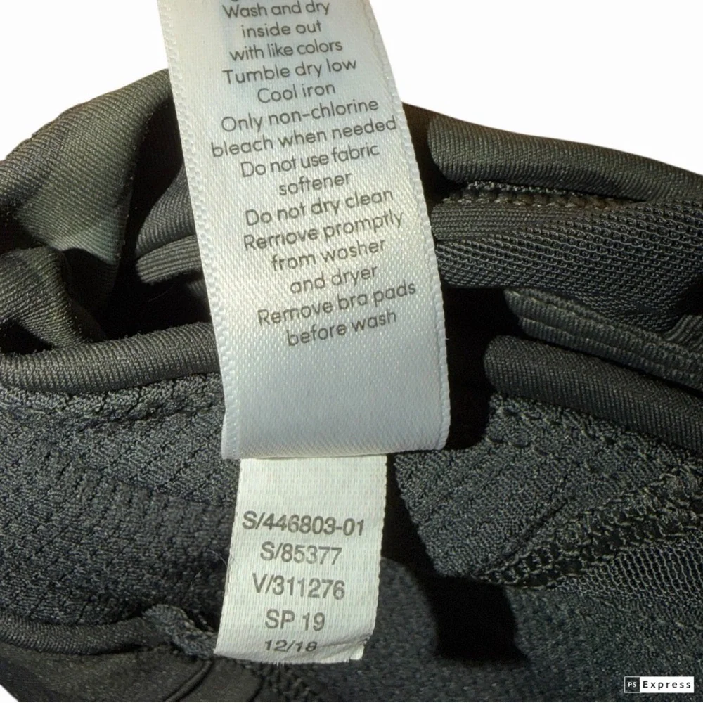 Athleta Olive & Black Camo Racerback Sports Bra